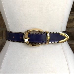 The Limited Belt M Leather Women’s Purple Gold
